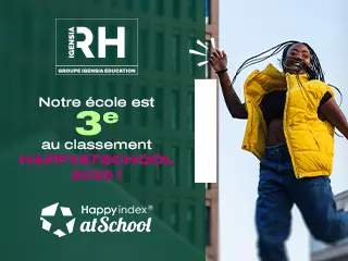 L'école IGENSIA RH 3e au classement HappyAtSchool 2025